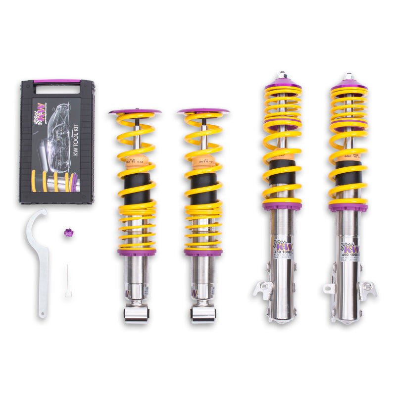 KW V1 INOX-LINE Coilover Kit for 2015-2021 Subaru WRX and WRX STI - KWS10245018