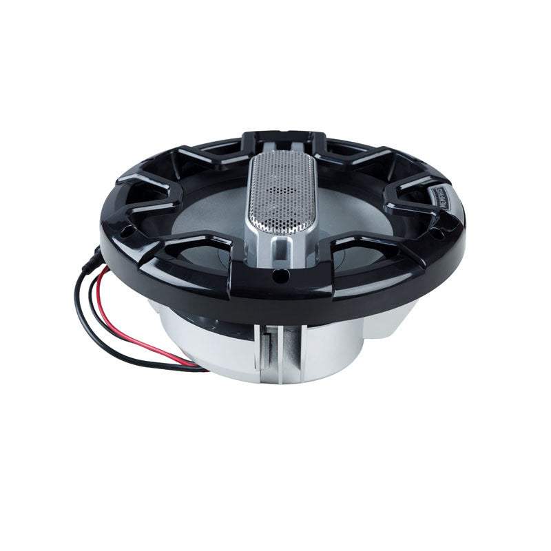 Memphis - MM804 - MARINE 8" 2-WAY SPKR B&W GRILLES WITH RGB LED