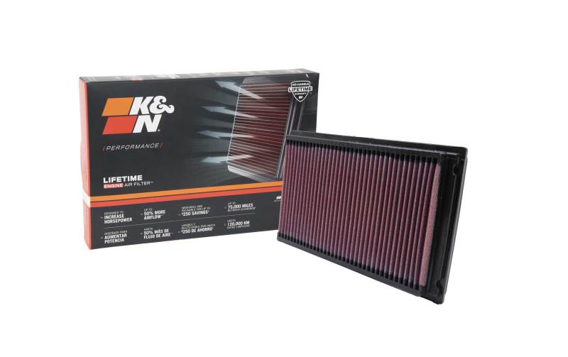 K&N 88-08 Nissan 1.8L / 87-05 Nissan/Infinity 3.0L / 00-09 3.5LDrop In Air Filter