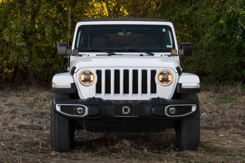 Diode Dynamics Elite Series Bi-LED Headlights for 2018-2023 Jeep Wrangler JL, Part DD5166