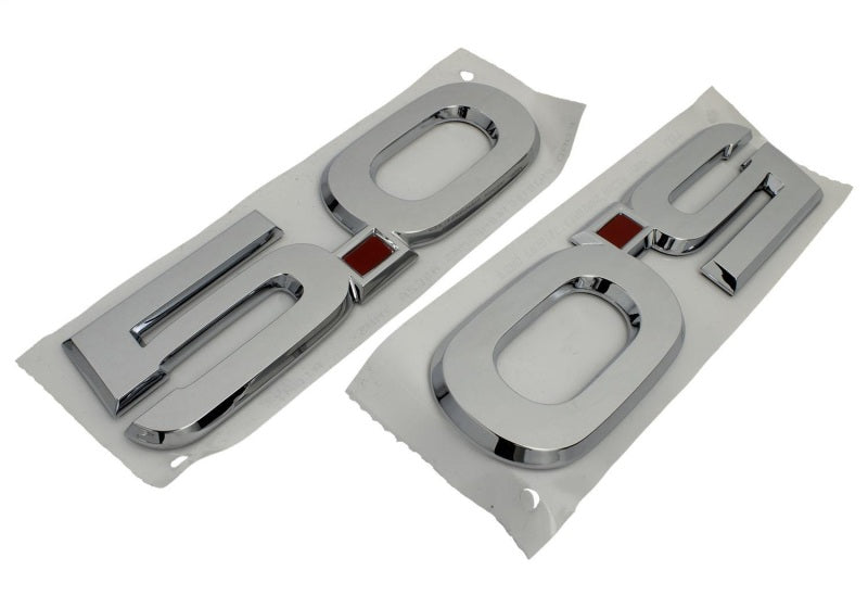 Ford Racing frpM-1447-M50A 5.0L Chrome Fender Emblems for 2015–2019 Ford Mustang
