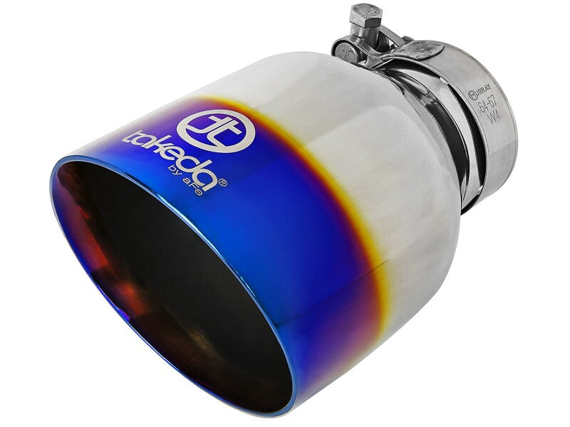 aFe POWER Takeda Cat-Back Exhaust System with Blue Tips for 2021-2024 Toyota GR Supra 2.0L Turbo, Part 49-36050-L