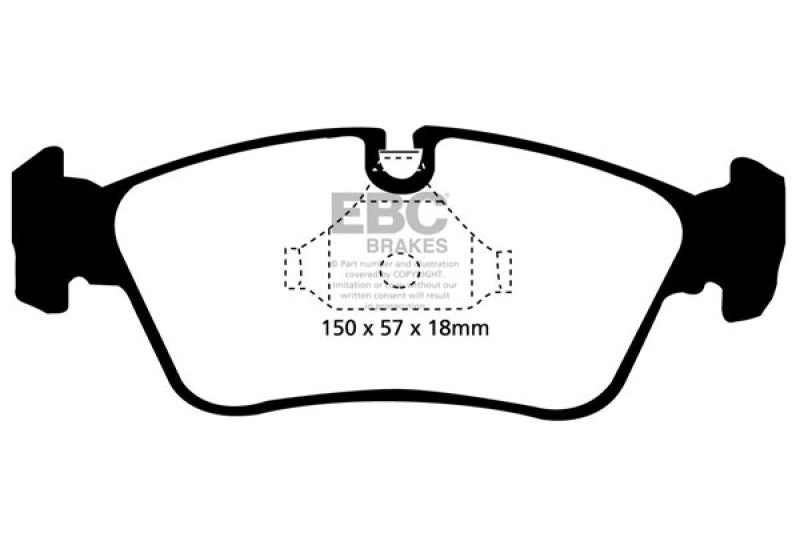 EBC Ultimax2 Brake Pad Sets