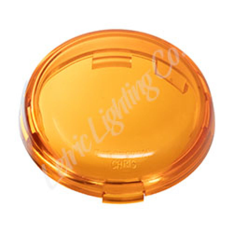 Letric Lighting Bullet Turn Signal Lens Kit Amber - Part Number letLLC-2A