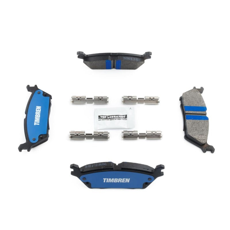 Timbren BES OnyxBite™ Severe-Duty Rear Brake Pads for Ford F-150 (Part Number: timTIM-D1790SD)