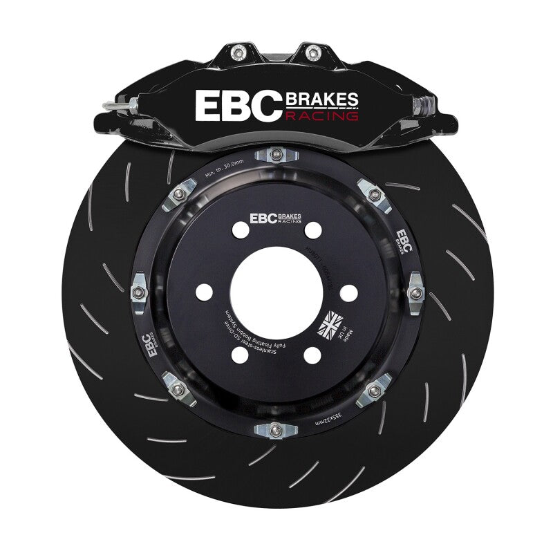 EBC Racing BBK055BLK-1 Front Big Brake Kit for 2023-2024 Toyota GR Corolla 1.6T