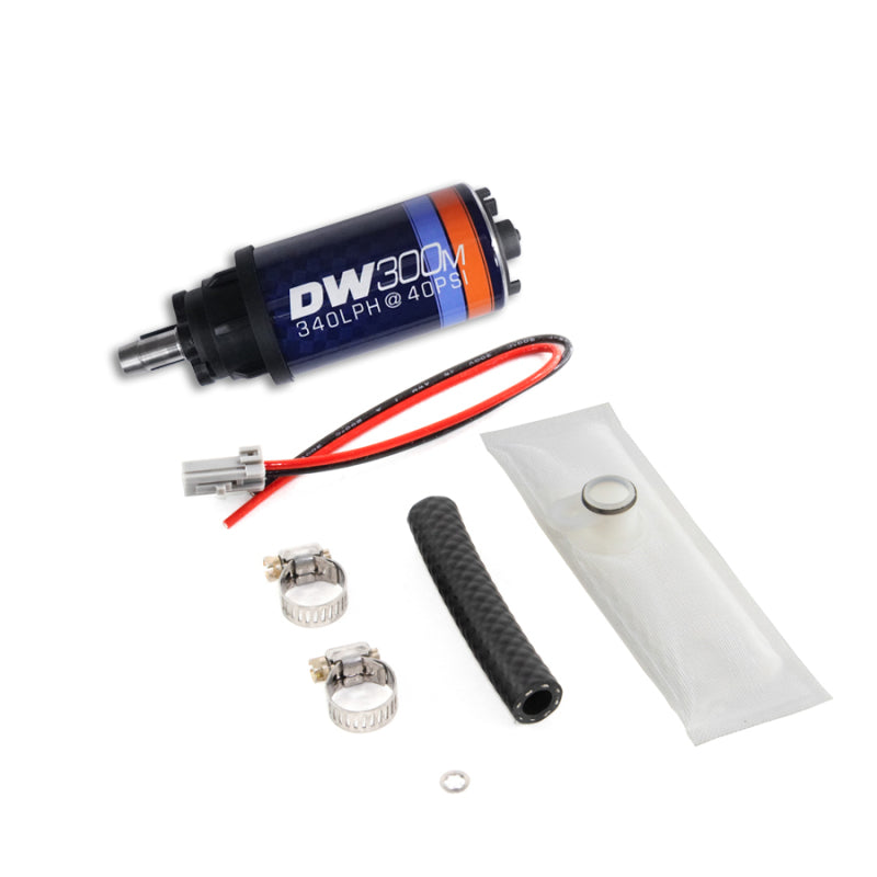 DeatschWerks DWK9-305-1037 DW300M 340 LPH Ford In-Tank Fuel Pump with Install Kit