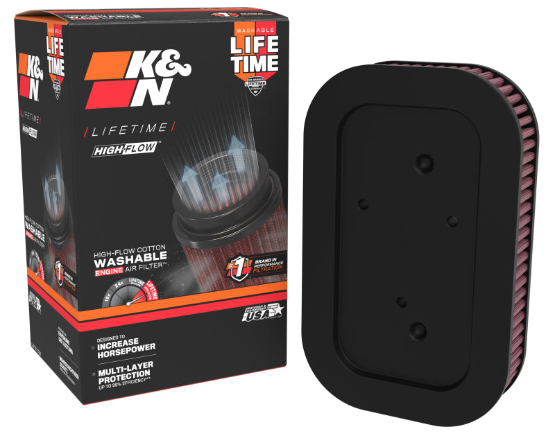 K&N Engineering 04-10 Harley-Davidson Sportster Replacement High-Flow Air Filter knnHD-8834