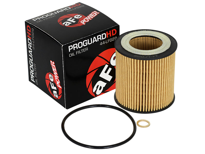 aFe Pro GUARD D2 Oil Filter for 2006–2019 BMW 3.0L Turbocharged Inline-6 Engines, Part Number 44-LF029
