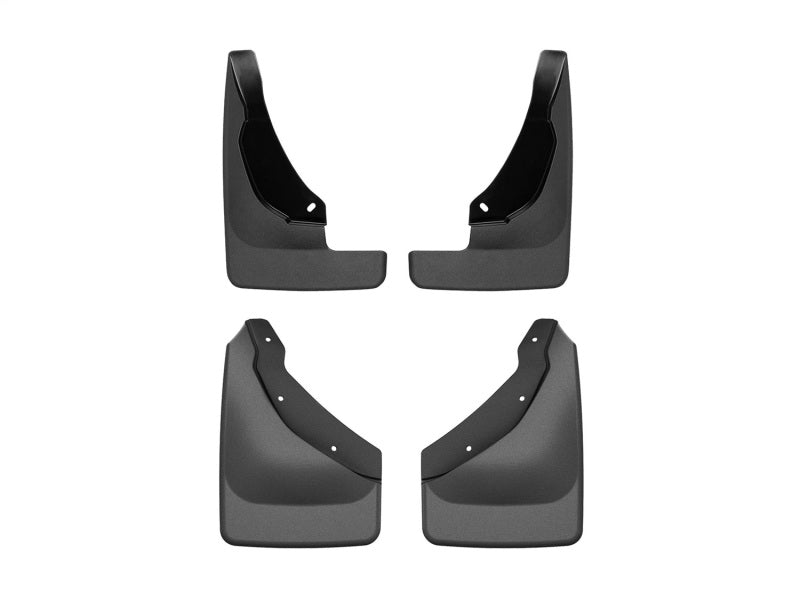 WeatherTech DigitalFit No-Drill MudFlaps for Ford Bronco Sport (2025-2026) – Black