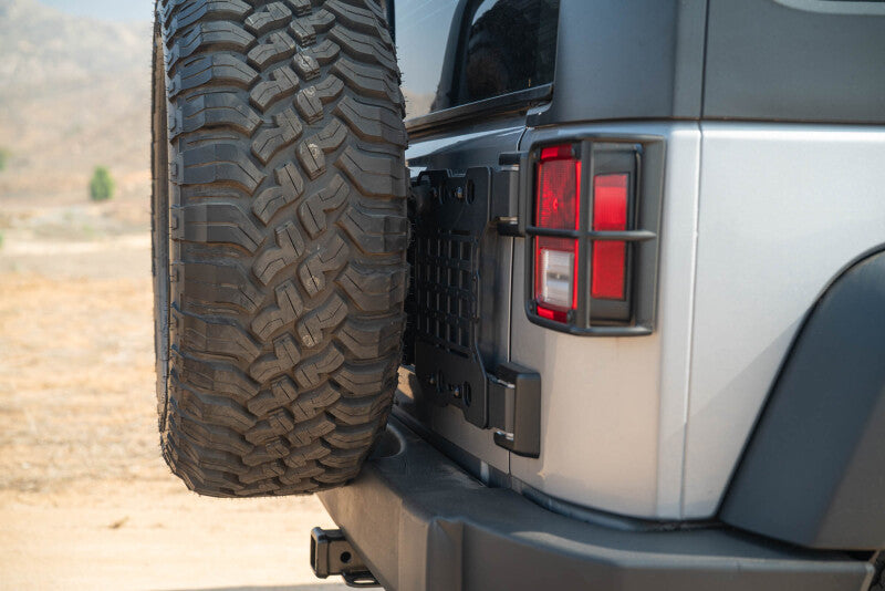 DV8 Offroad Tailgate Reinforcement MOLLE Panel for 2007-2018 Jeep Wrangler JK - dveTCJK-04
