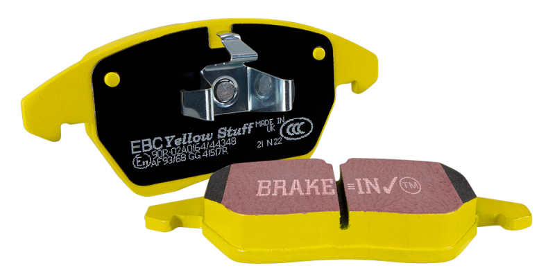EBC Yellowstuff Rear Brake Pads DP42431R for 2022+ Toyota GR Yaris