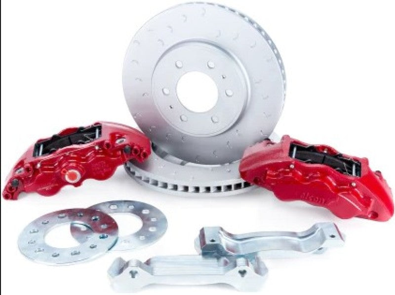 Alcon 2016+ Toyota Tundra and Land Cruiser Front 6-Piston Brake Kit, 355x36mm Rotors - alcALABKF1559K18