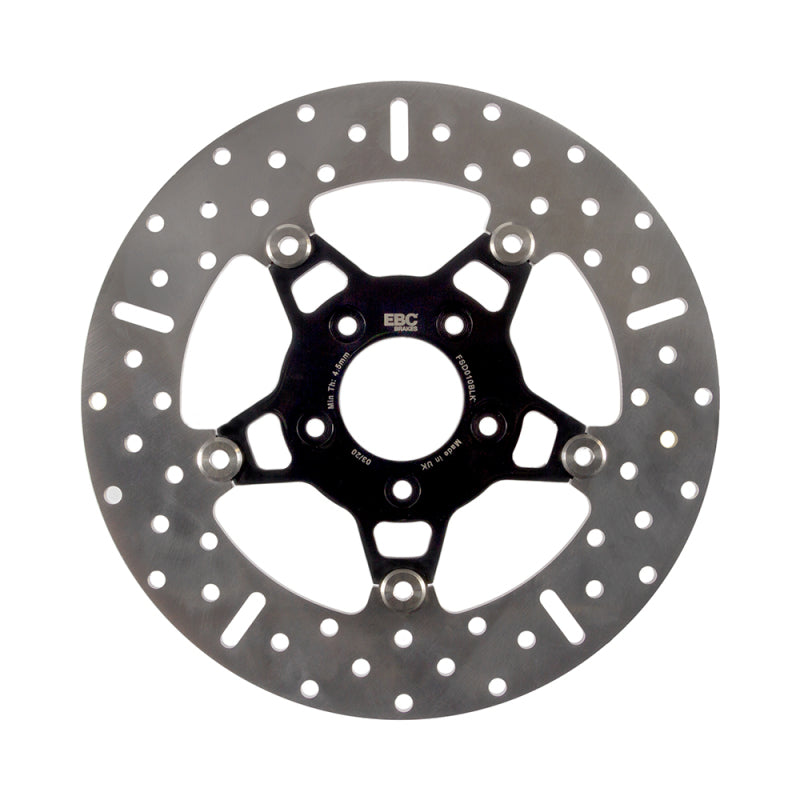 EBC Powersports FSD010BLK Front Black Chrome Brake Rotor for 2003 Harley-Davidson Sportster XL 883 R 100th Anniversary Edition