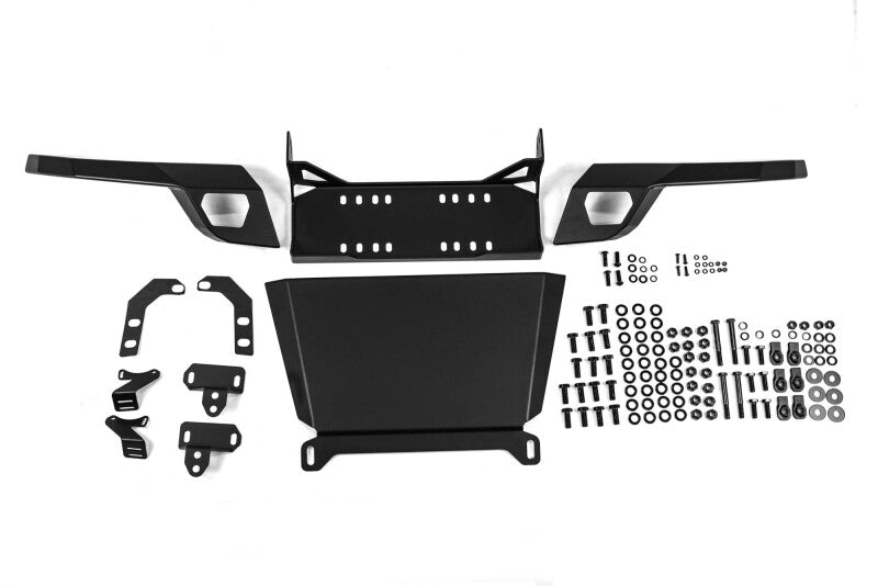 DV8 Offroad Spec Series Front Bumper for 2022-2025 Chevrolet Silverado 1500, Part Number dveFBCS1-08