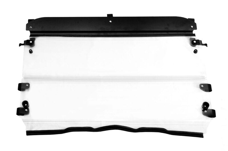 Seizmik 10-14 Polaris 400-570 Ranger Mid-Size - 1.75 in. Versa-Fold Windshield - UV Resistant Poly
