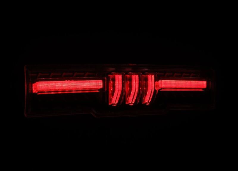 AlphaRex NOVA-Series Prismatic LED Fourth Brake Light, Black Smoke – Toyota GR86 and Subaru BRZ, ARX220050