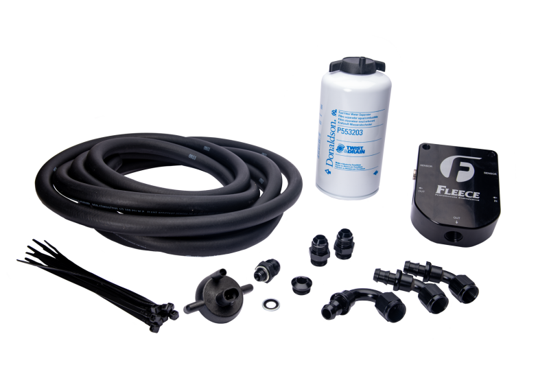 Fleece Performance FPE-34780 1998.5-2002 Dodge Cummins Auxiliary Fuel Filter Kit