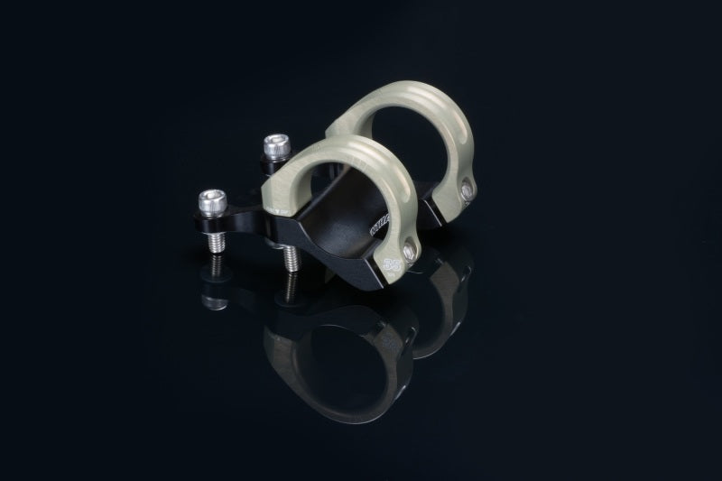 Renthal - renSTM113-BKAG - Integra 35 Handlebar Clamp, 45 mm / Zero Rise
