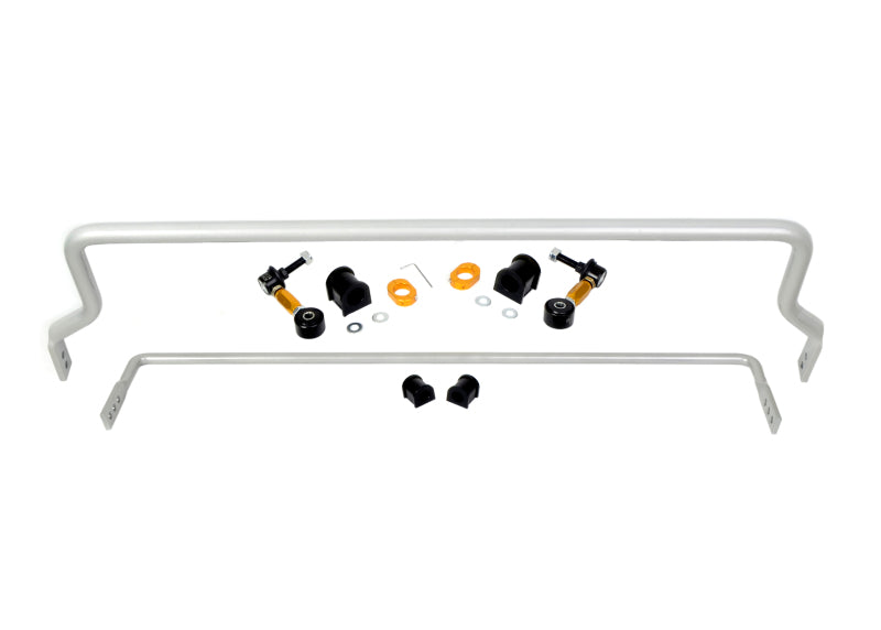 Whiteline 89-97 Mazda Miata / 89-97 Mazda MX5 24mm Front Sway Bar - 16mm Rear Sway Bar Vehicle Kit