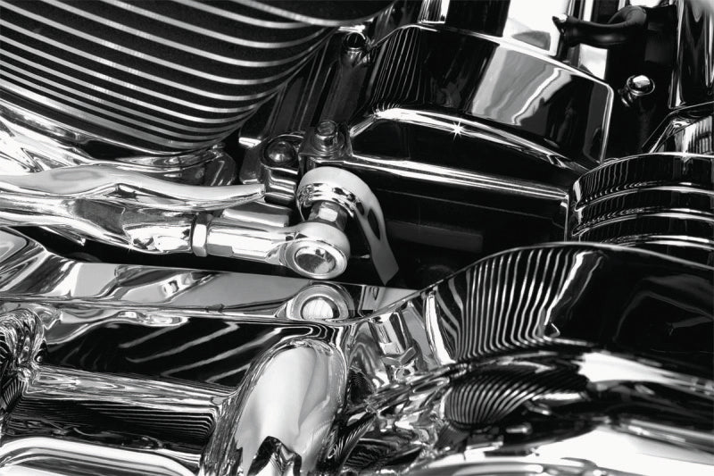 Kuryakyn 1068 Chrome Transmission Shift Arm Cover for Harley-Davidson Touring Models