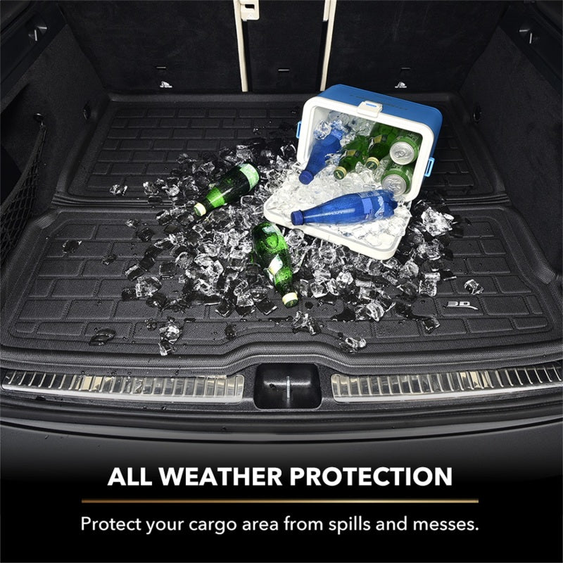 3D MAXpider Kagu Cargo Liner aceM1NS0801309 for 2014–2019 Nissan Rogue, Black
