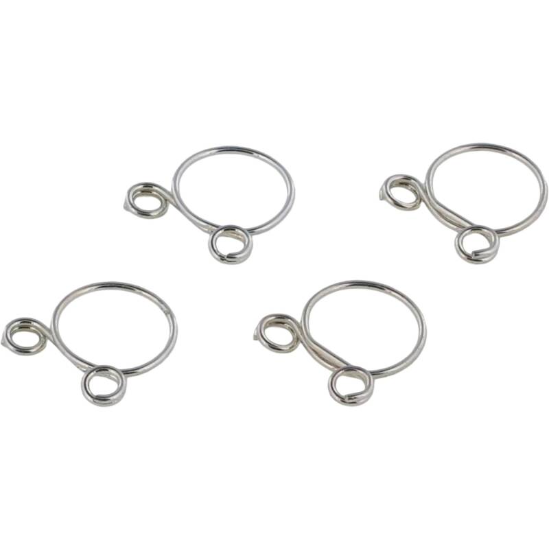 All Balls Racing Fuel Line Hose Clamp Kit, 8.3 mm, Part Number abrFS00050