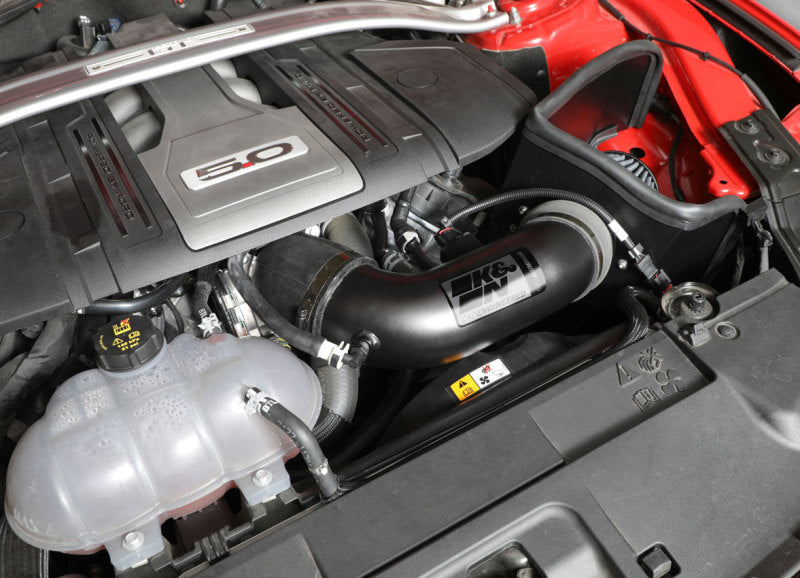 K&N Blackhawk Induction Performance Air Intake Kit for 2018–2022 Ford Mustang GT 5.0L V8, 71-3540