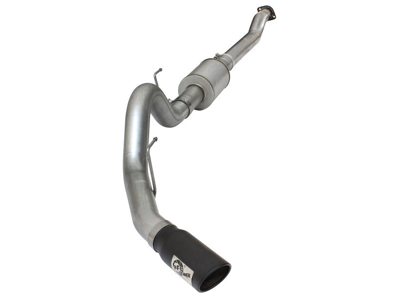 aFe ATLAS 4-Inch Cat-Back Exhaust System with Muffler and Black Tip, Part Number 49-03069-B, for 2015-2020 Ford F-150