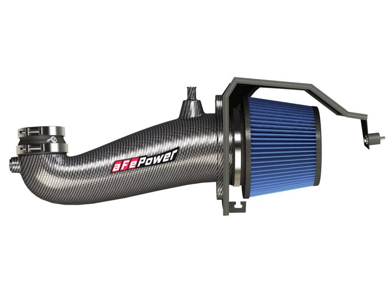 aFe MagnumFORCE Track Series Carbon Fiber Intake System with Pro 5R Filter, Part Number 54-12162-C, for Dodge Challenger, Charger and Chrysler 300C 5.7L HEMI