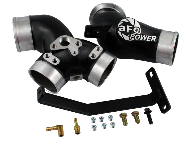 aFe Bladerunner Intake and Turbo Outlet Manifold Kit for Ford 7.3L Power Stroke, 1999.5-2003