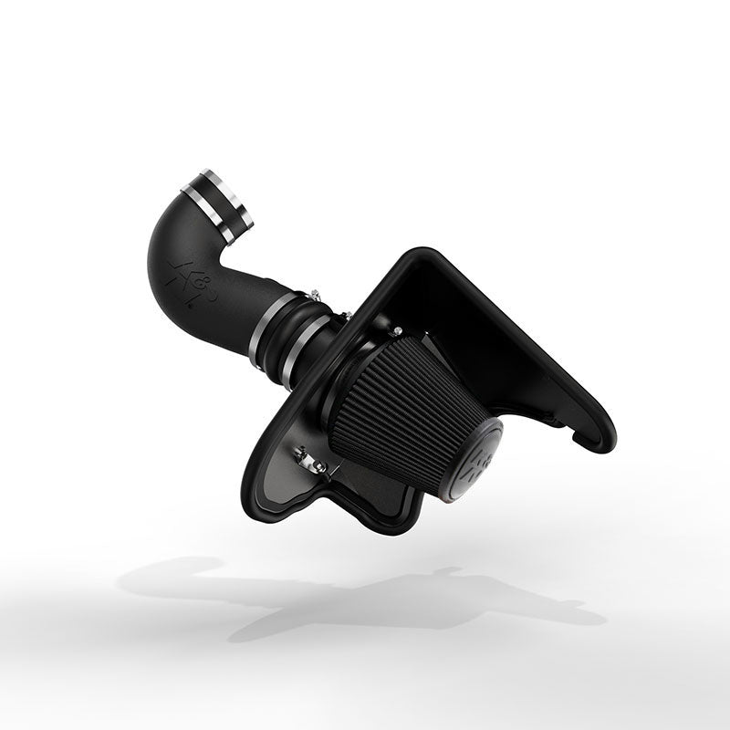 K&N 30-3092 DRYFLOW Performance Air Intake System for 2016-2024 Chevrolet Camaro SS 6.2L V8
