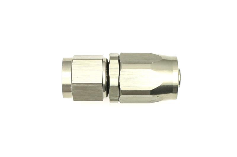 DeatschWerks 6AN Female Swivel Straight Hose End for CPE, DWK6-02-0801