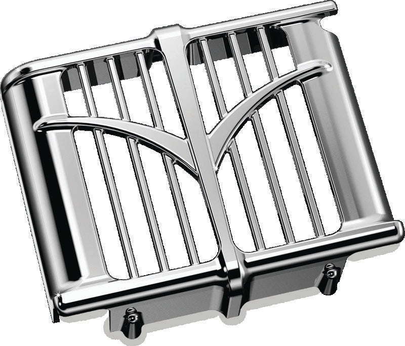 Kuryakyn 5640 Chrome Oil Cooler Cover for 2014–2023 Indian Motorcycles