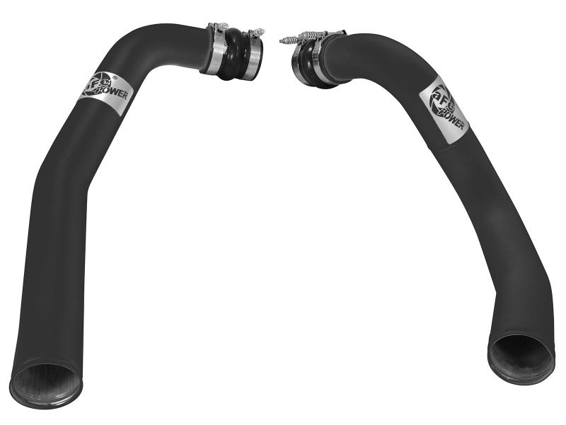 aFe BladeRunner 3-Inch Aluminum Hot and Cold Charge Pipe Kit, Part Number 46-20094-B, for 1999-2003 Ford 7.3L Diesel Trucks
