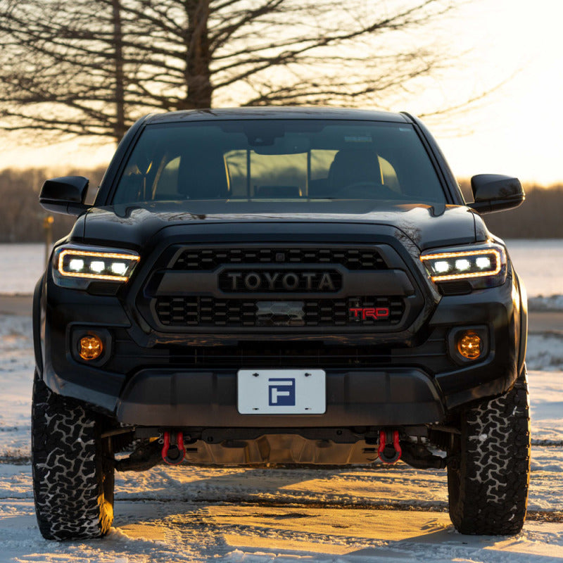 Form Lighting 2016-2023 Toyota Tacoma LED Projector Headlights with Sequential Turn Signals and Selectable DRL