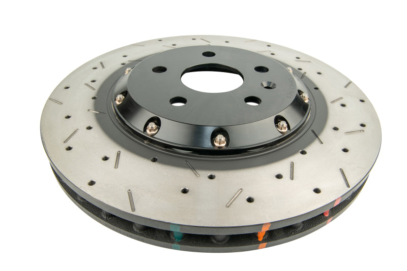 DBA 52604BLKXS 5000 Series XS Front Drilled and Slotted 2-Piece Rotor for Chevrolet Camaro SS