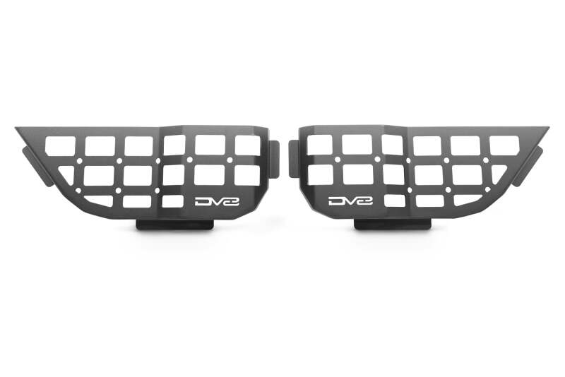 DV8 Offroad dveMPJL-06 Rear Door Pocket MOLLE Panels for 2018-2025 Jeep Wrangler JL and Gladiator JT