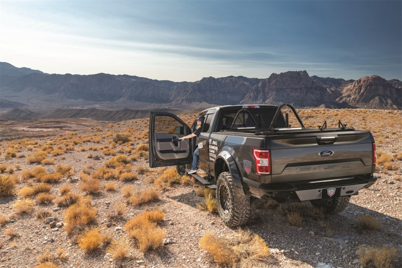 AMP Research PowerStep SmartSeries Running Boards AMP86147-01A for 2015–2016 Chevy Silverado and GMC Sierra HD Crew and Double Cab