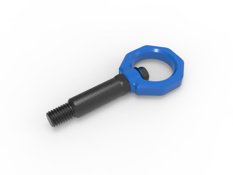 aFe Control Front Tow Hook Blue for BMW F-Chassis 2/3/4/M - 450-502001-L