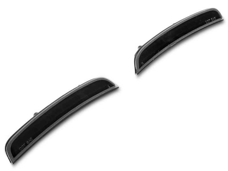 Raxiom Axial Smoked LED Side Marker Lights for 2015-2023 Dodge Charger, Front and Rear