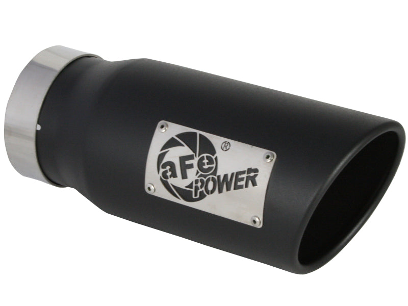 aFe Power MACH Force-Xp Black Clamp-On Exhaust Tip, Part Number 49T40501-B12