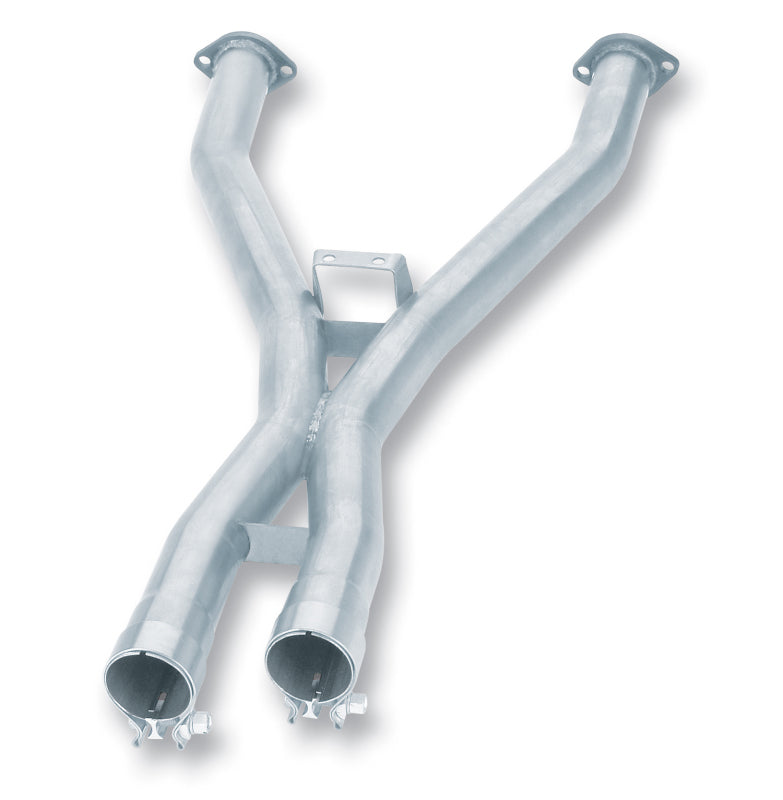 Borla 60087 X-Pipe with Mid-Pipes for 1997-2004 Chevrolet Corvette C5 and C5 Z06 5.7L V8