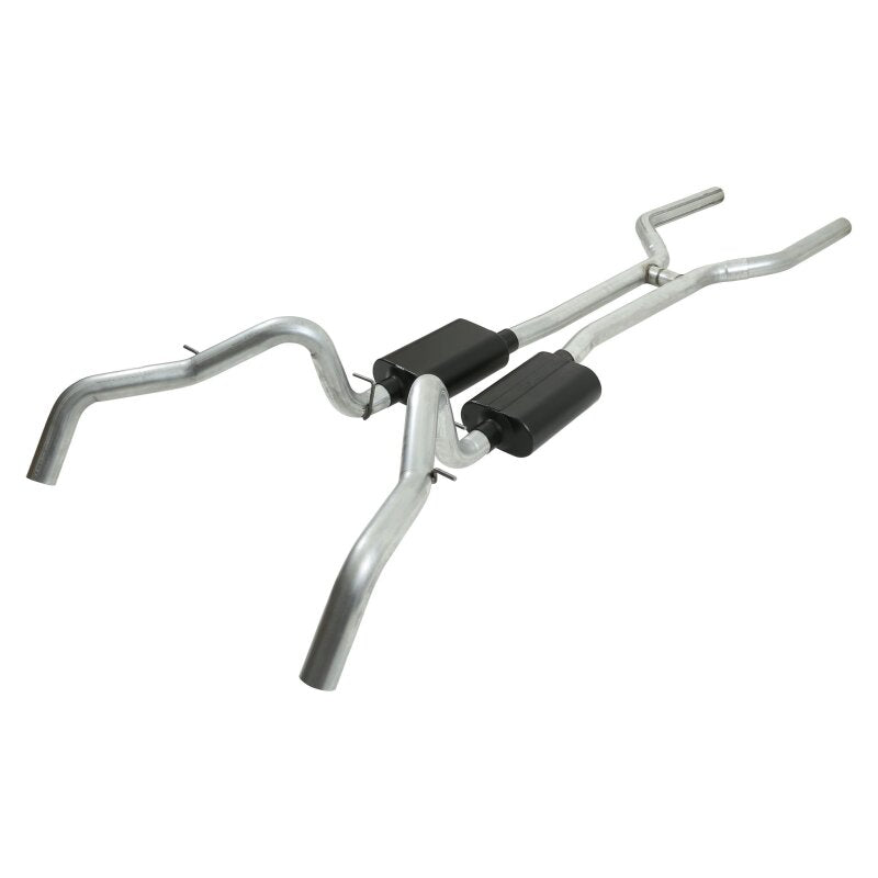 Flowmaster 67-69 GM F-Body 3.0 Inch American Thunder Crossmember-Back Exhaust System for Chevrolet Camaro and Pontiac Firebird