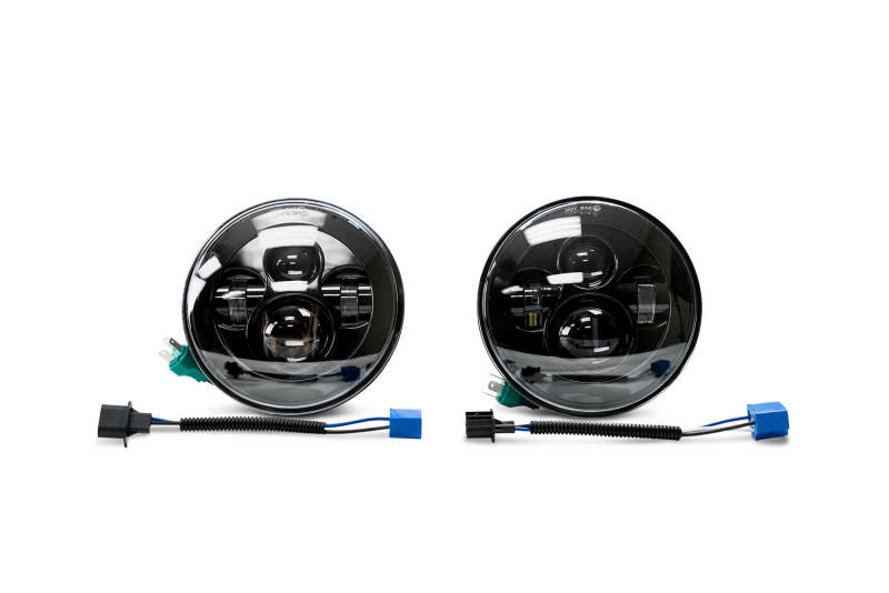 DV8 Offroad DVEHL7JK-01 LED Projector Headlights for 2007-2018 Jeep Wrangler JK/JKU
