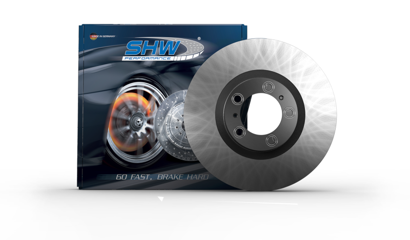 SHW 17-20 Porsche Panamera 4 3.0L w/Black Caliper w/o Ceramic Brake Left Front Smooth MB Brake Rotor