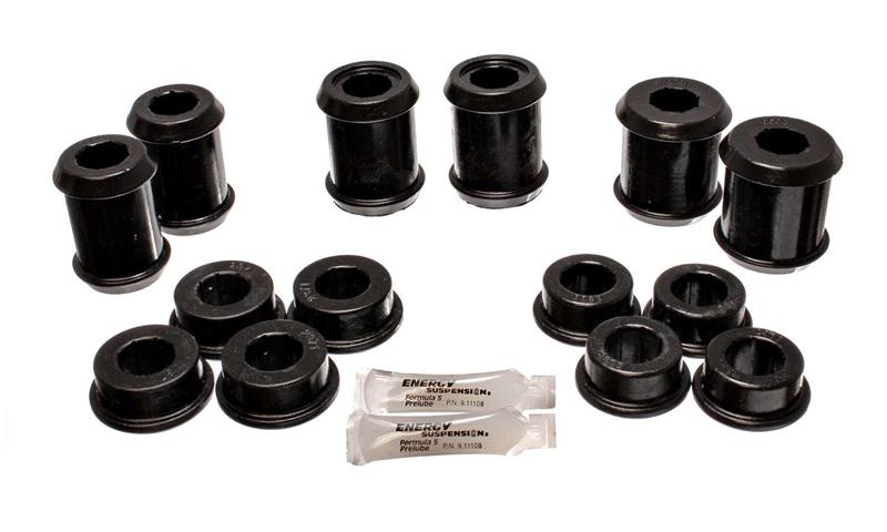 Energy Suspension eng3.3177G Rear Control Arm Bushing Set - Black