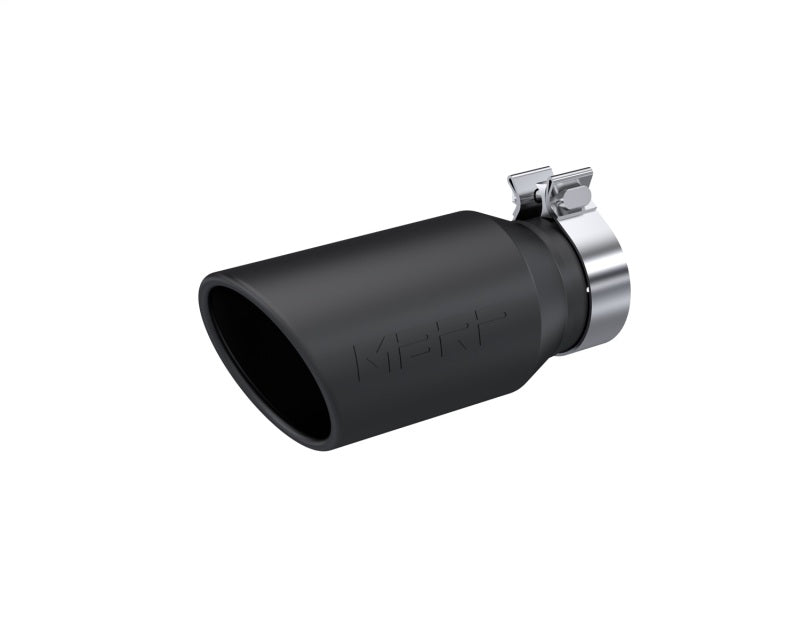 MBRP T5196BLK Armor Black Universal Exhaust Tip, 4.5-Inch Outlet, 3.2-Inch Inlet, 10-Inch Length