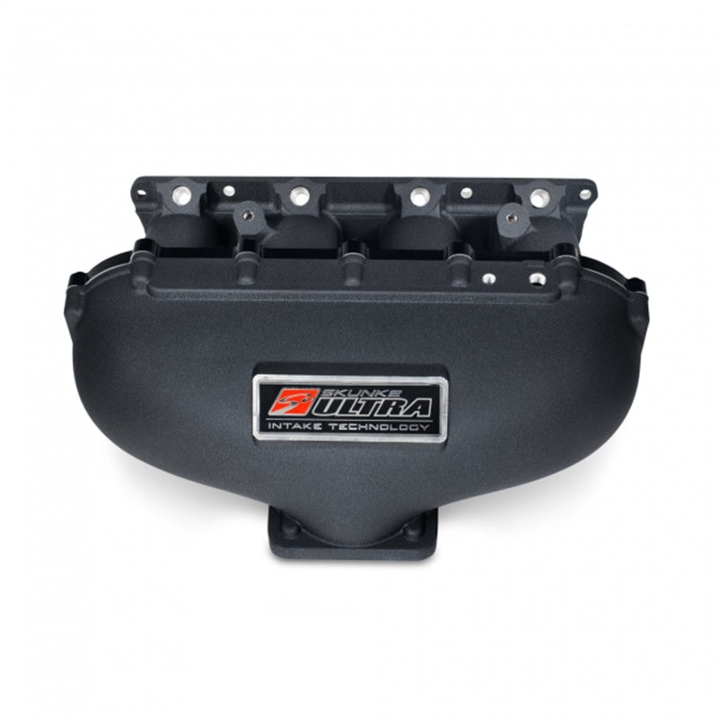 Skunk2 Ultra Race Series Centerfeed Honda/Acura (K20A/A2/A3, K24) 5.0L Black Intake Silver Adapter