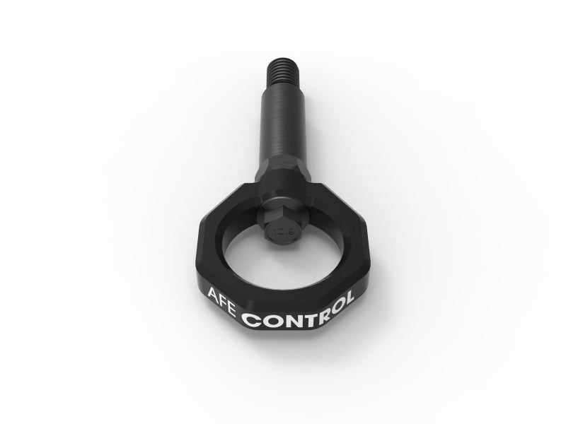 aFe Control 450-502001-B Front Tow Hook, Black for BMW F-Chassis 2/3/4/M